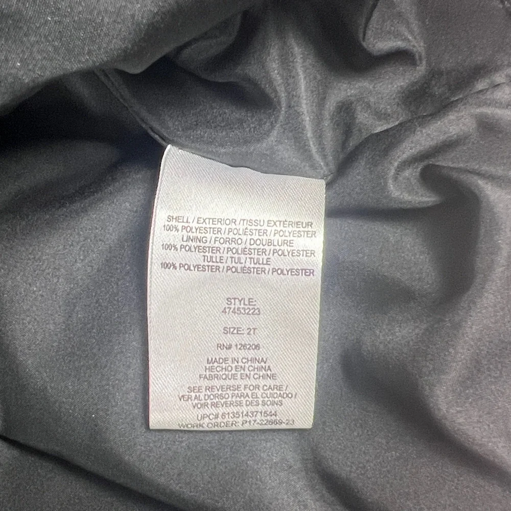 Pastourelle by Pippa & Julie Satin Floral Full Skirt‎ Dress sz 2T EUC